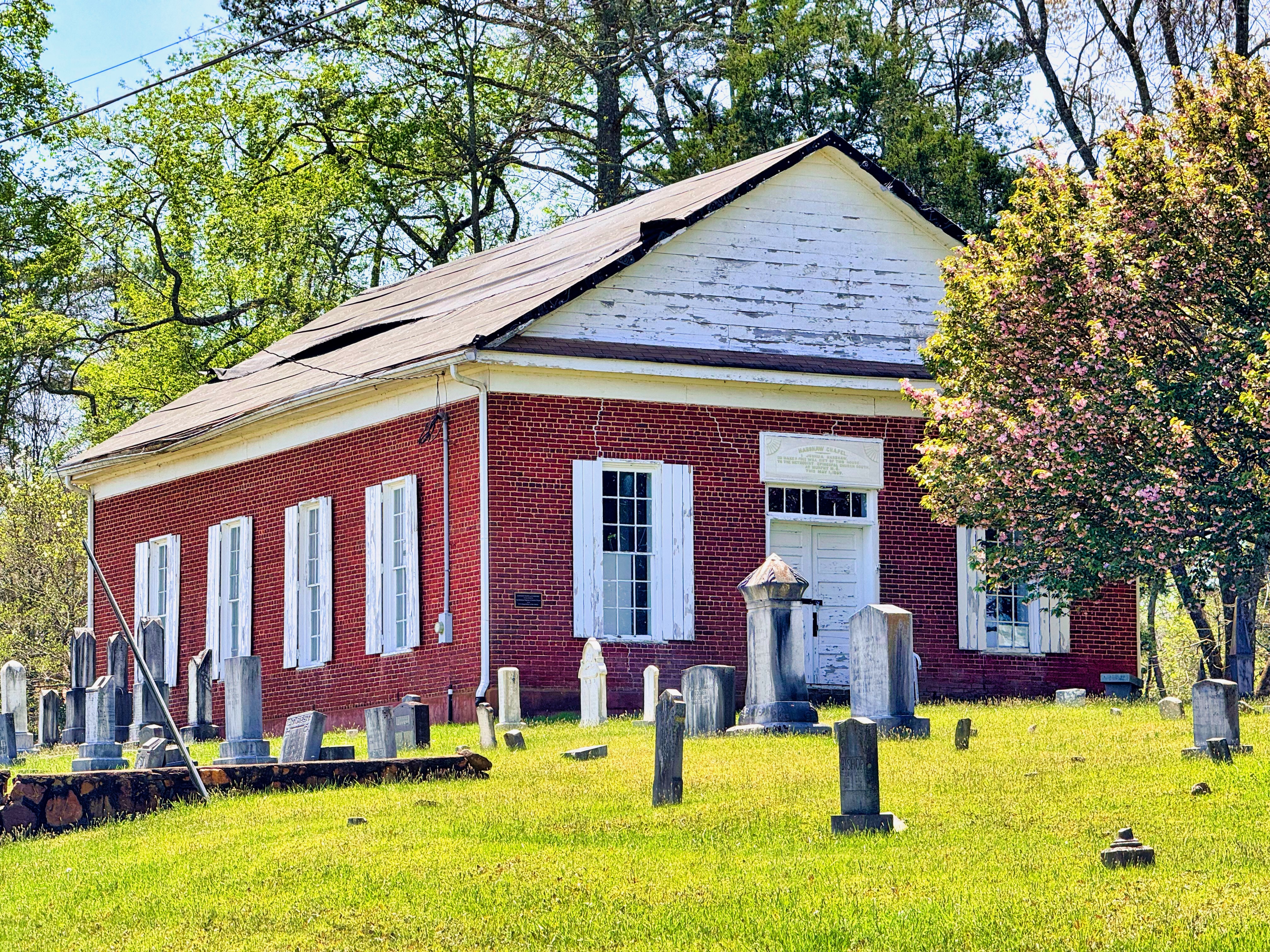 Harshaw Chapel - oldest structure in Murphy