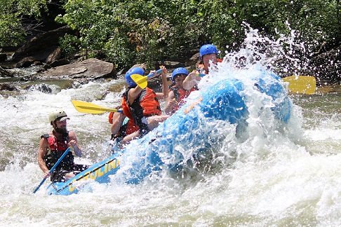 Ocoee River whitewater rafting