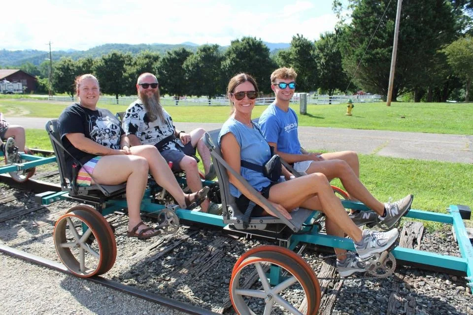 Andrews Valley Rail Tours railbike